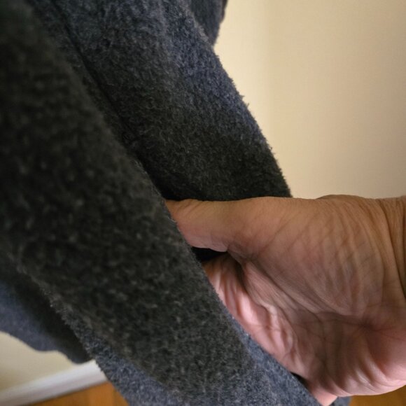 Free People We The Free Sadie Surplus Knit Pullover Fleece Jacket Size L - Picture 9 of 11